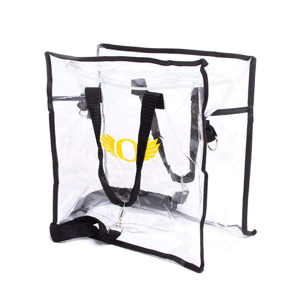 O Wings, Neil, Tote, Clear Bag, Accessories, Unisex, Stadium Tote, Black trim, 608329